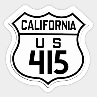 CALIFORNIA - SF Sticker